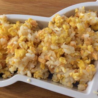 幼児食！鮭の中華風ご飯